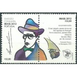 FERNANDO PESSOA SE-TENANT  2012  - 7873  MINT